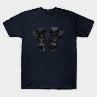 Bat-Head Tribal Figure T-Shirt